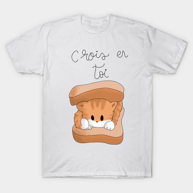 little cat in a sandwich T-Shirt by Sweet Cherry